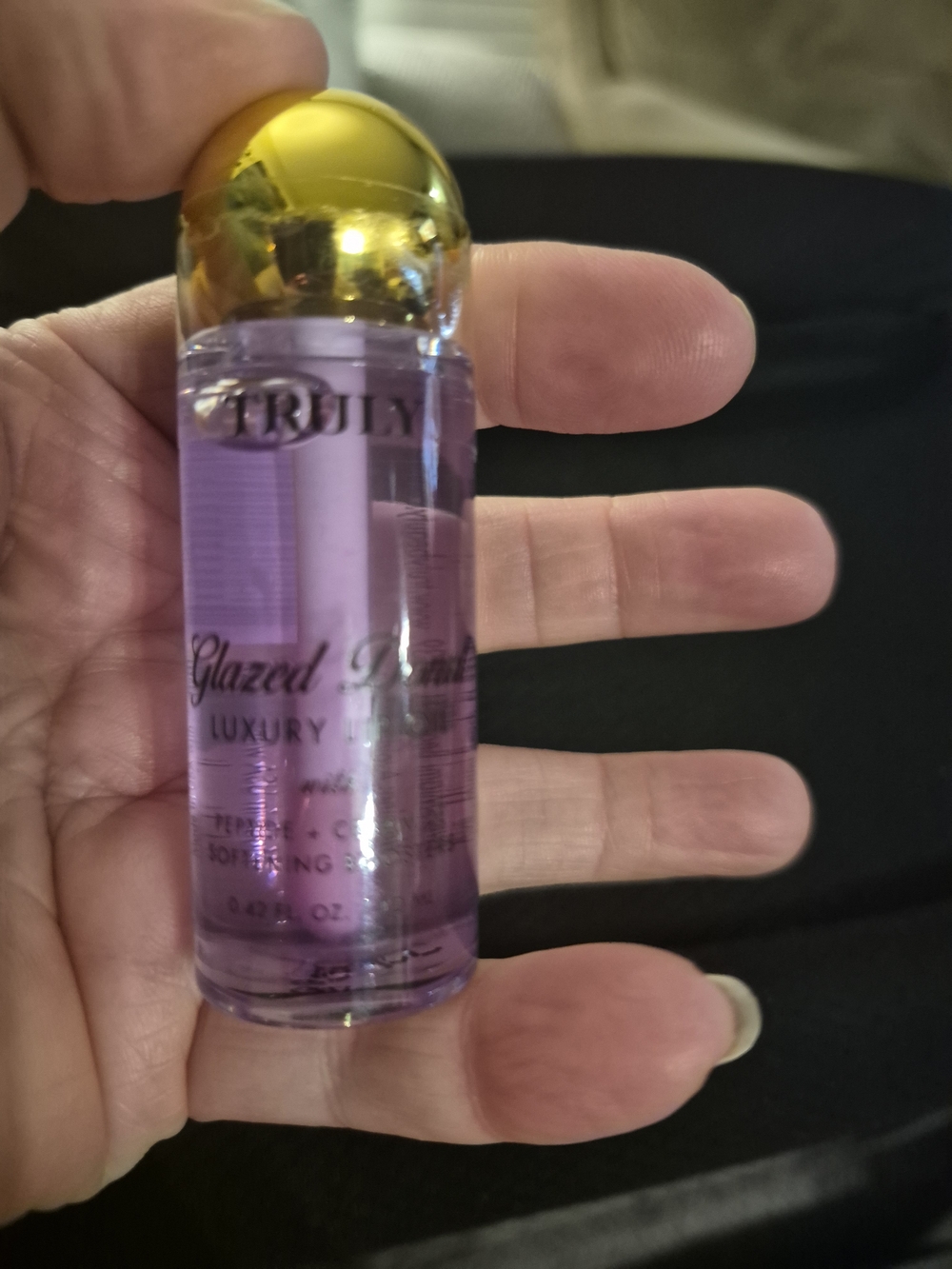 TRULY Glazed Purple Luxury Lip Oil